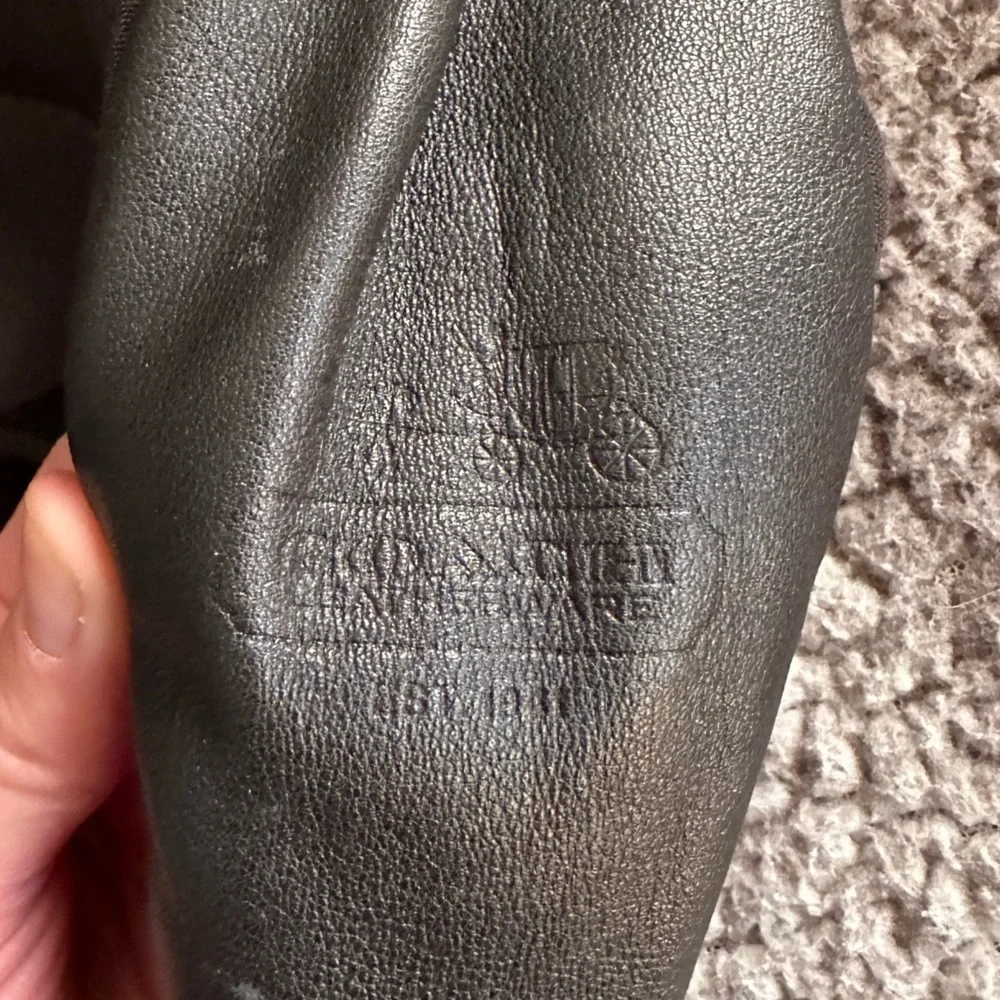 Coach Vintage Y2K Black Hobo Bag